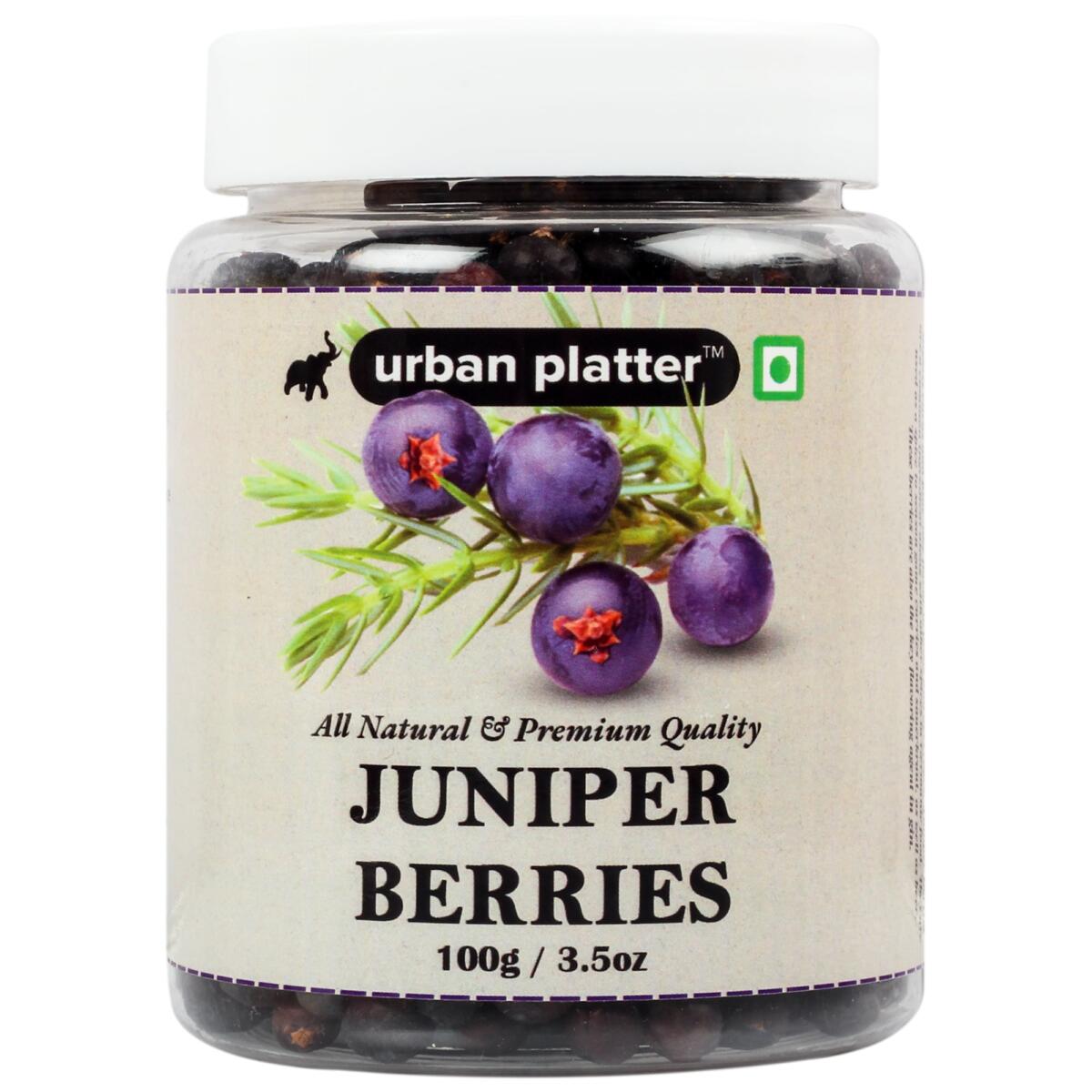 Urban Platter Juniper Berries, 100g / 3.5oz [Product of Australia, Aromatic & Flavourful]