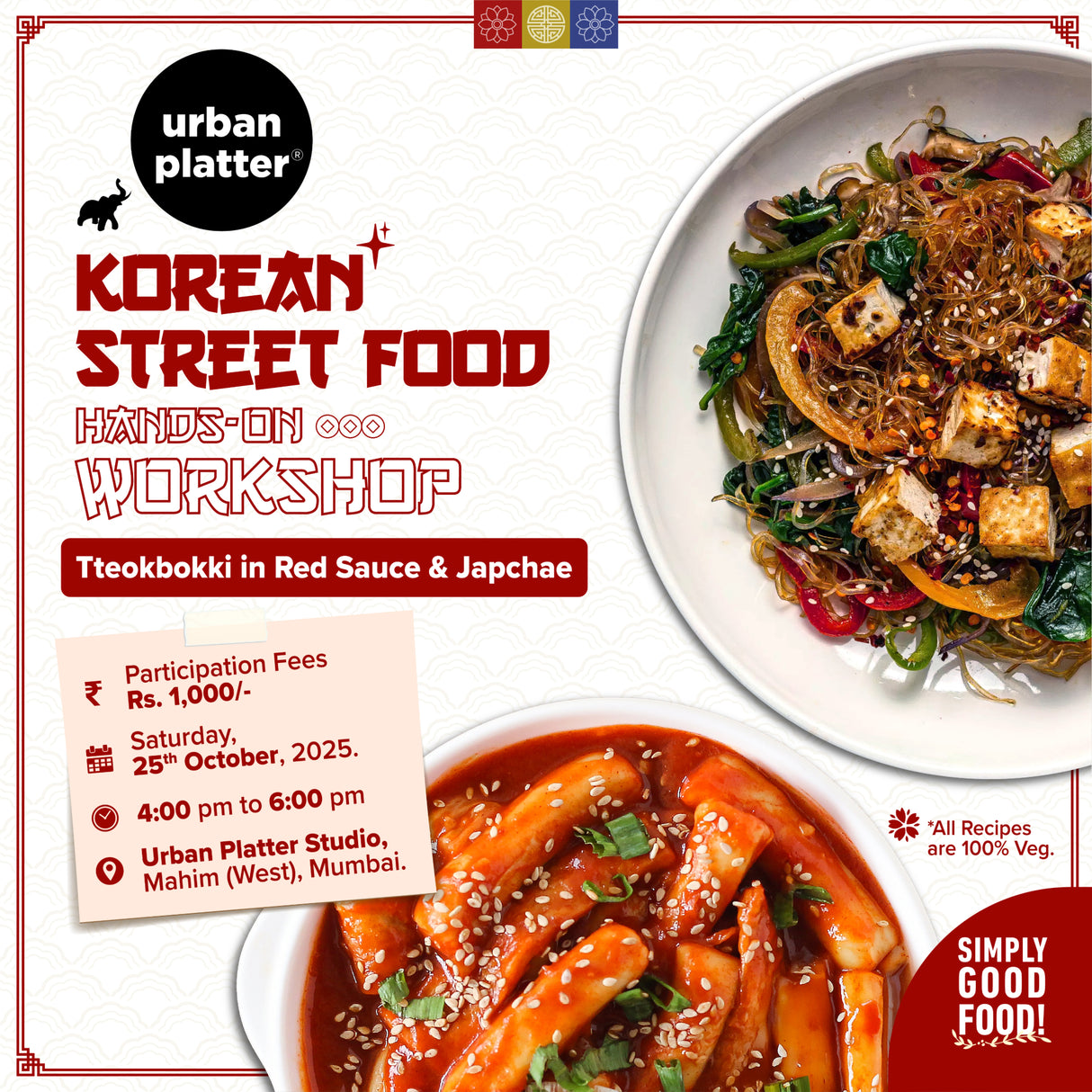 Korean Street Food Classics Hands-On Workshop