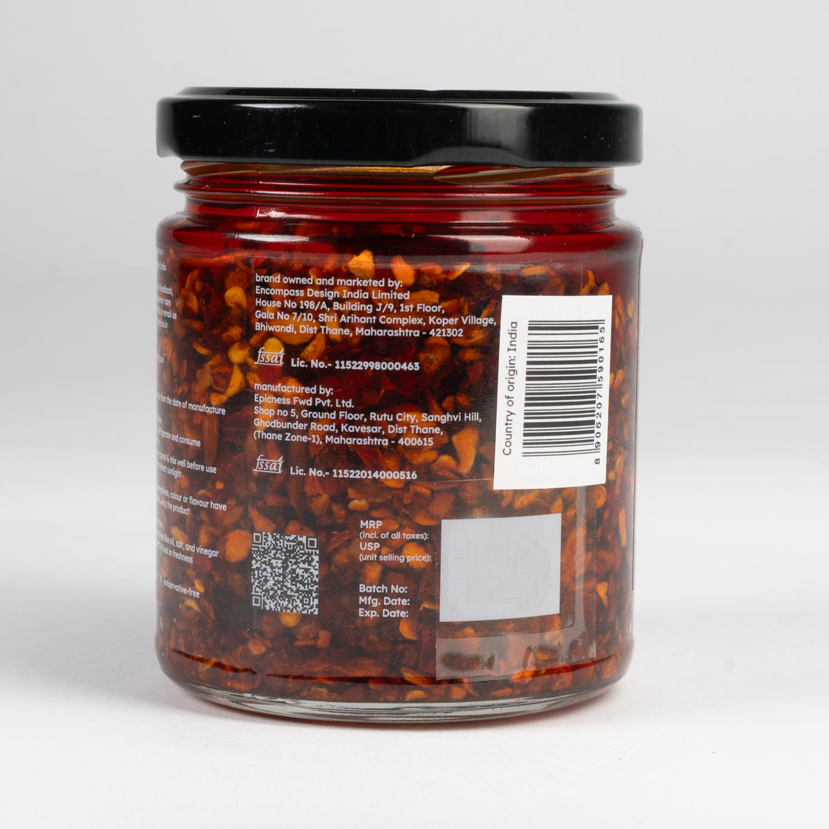 Bean Infused Crispy Chilli Oil, 170g