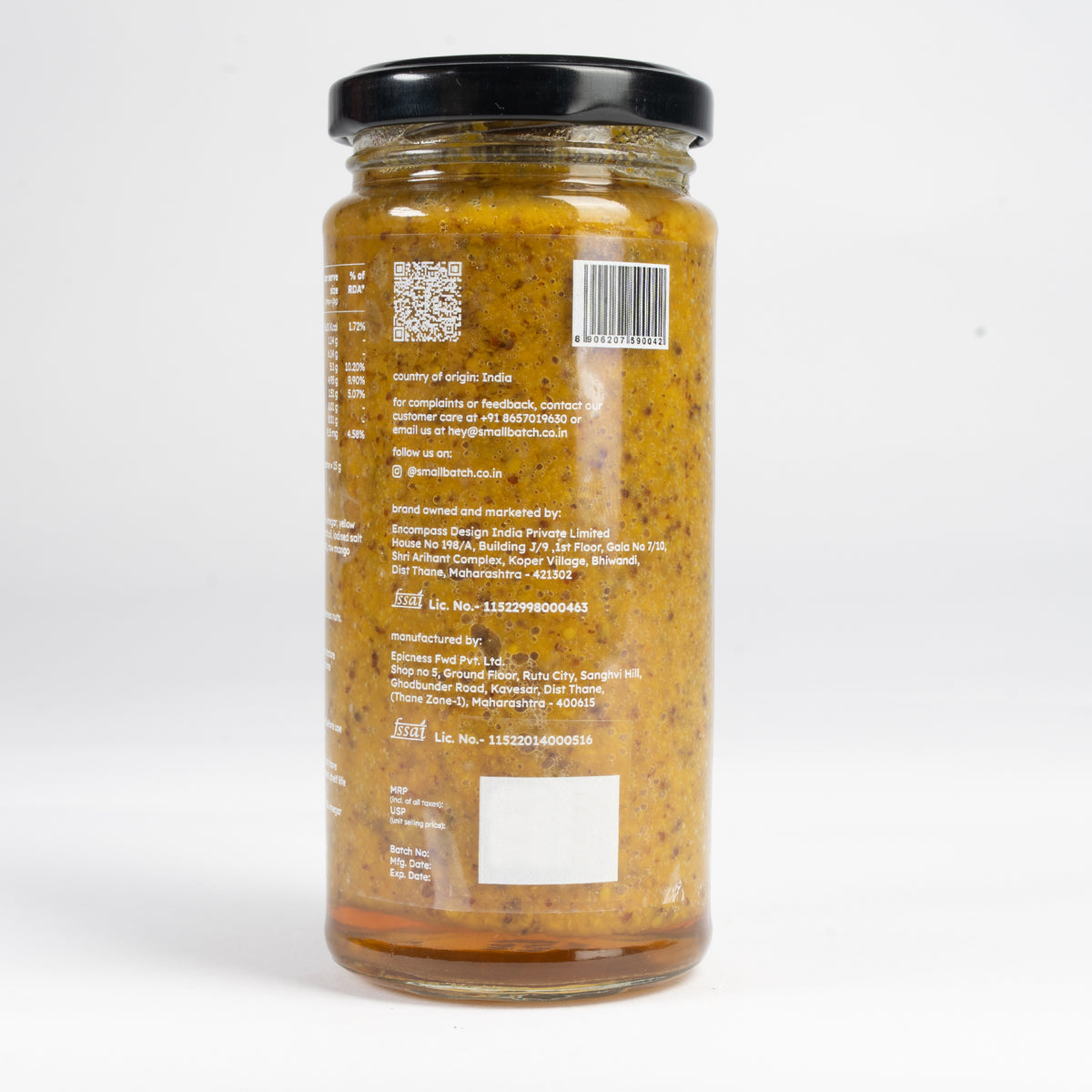 Stoneground Yellow Chilli and Honey Mustard, 250g