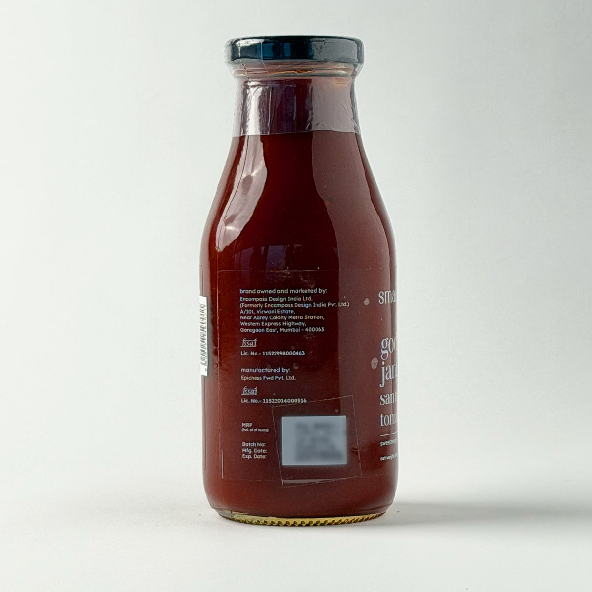 Small Batch Gochujang San Marzano Tomato Ketchup, 350g