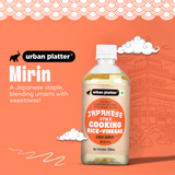 Urban Platter Japanese Hon Mirin Cooking Seasoning, 500ml [Traditionally Brewed, Sweet Rice Hon Mirin, Perfect for Soups]