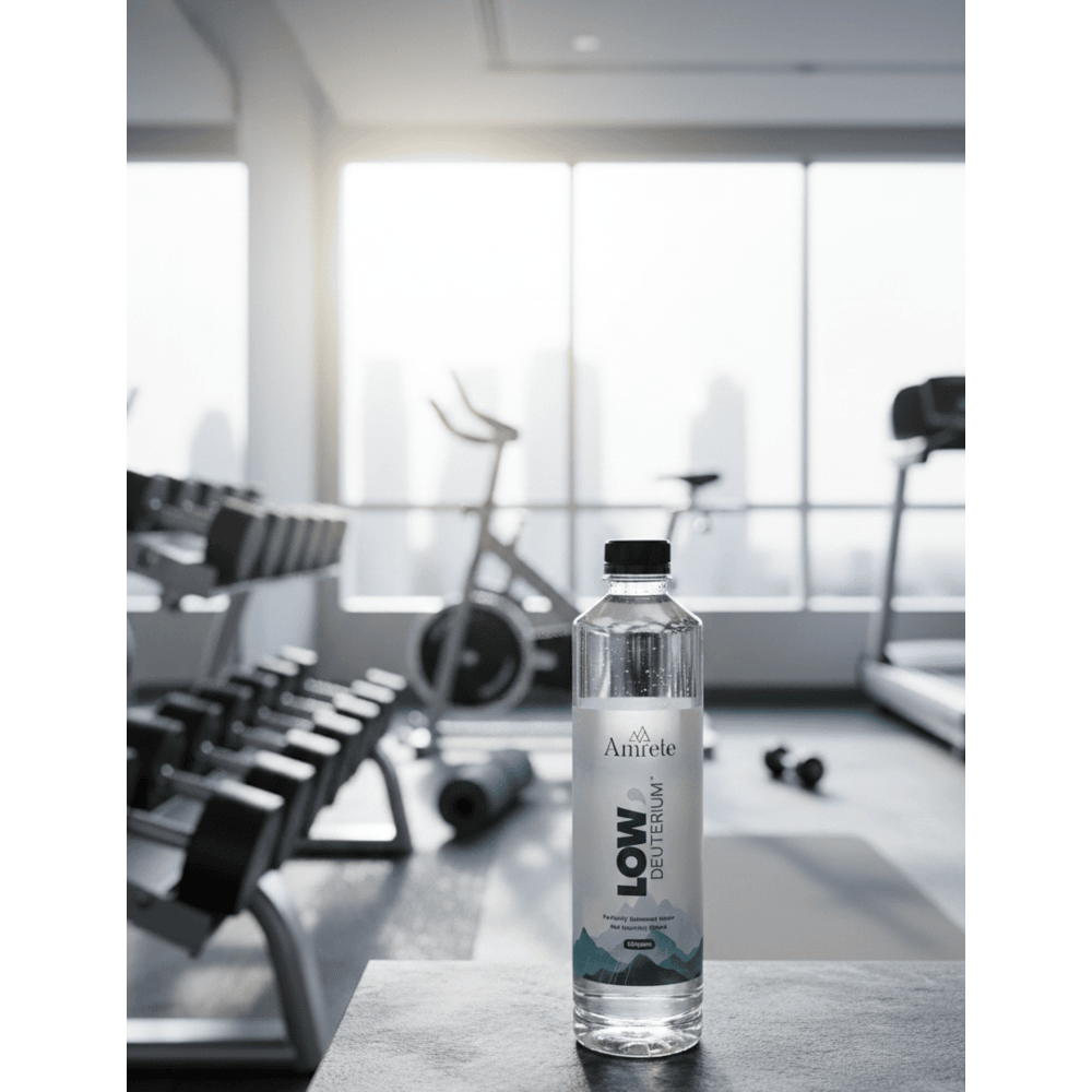 Amrete Low Deuterium Water 500ml PET Bottle - 125 ppm