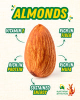 Urban Platter Australian Almonds, 250g (Fresh, Crunchy, Carefully Sourced for Daily Wellness)