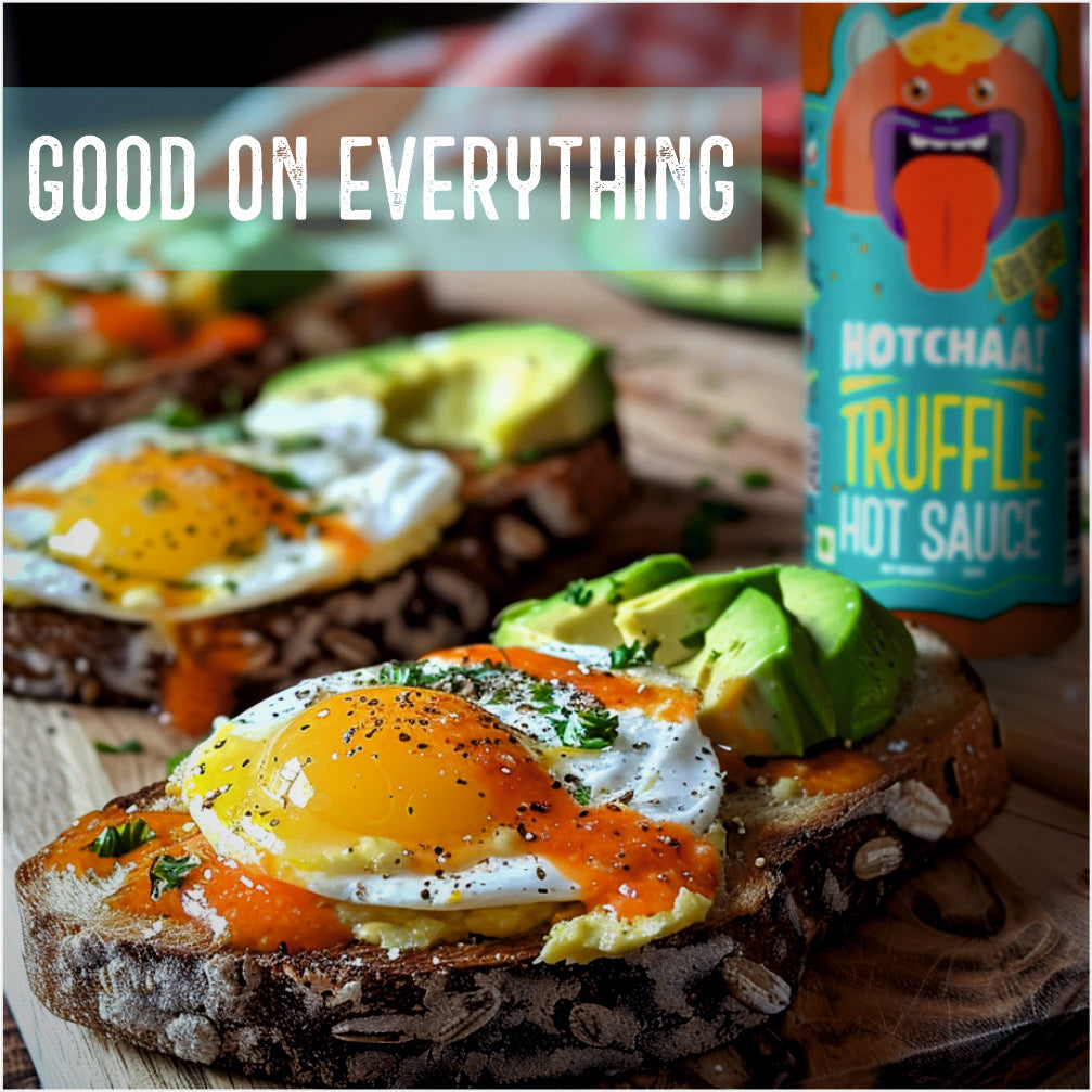 Hotchaa! Truffle Spicy Hot Sauce, 170g (Made with Olive Oil, NO MSG, Perfect Blend of Umami & Spice)