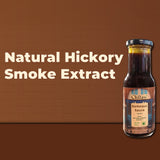 Chilzo Hickory Barbecue Sauce,200g (Classic Smoky BBQ Sauce, No Added Colors or Flavours, Natural Hickory Smoke)
