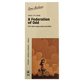A Federation of Odd,55g (55% Dark Unique Flavoured Craft Chocolate, Experimental Chocolate Blend)