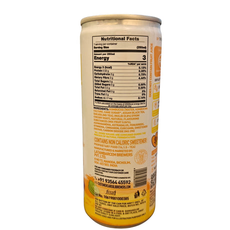 Oh! Fiji Fruit Punch Zero Sugar Prebiotic Kombucha Seltzer, 250ml