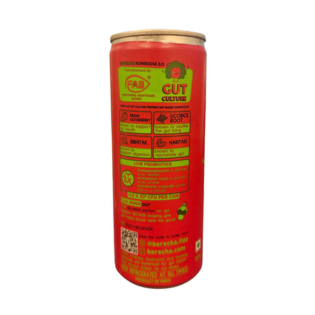Cuban Watermelon Mojito Probiotic Kombucha, 250ml
