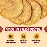 Urban Platter Baked Koki, 200g (Wheat Free, Traditional Sindhi Style Snack)