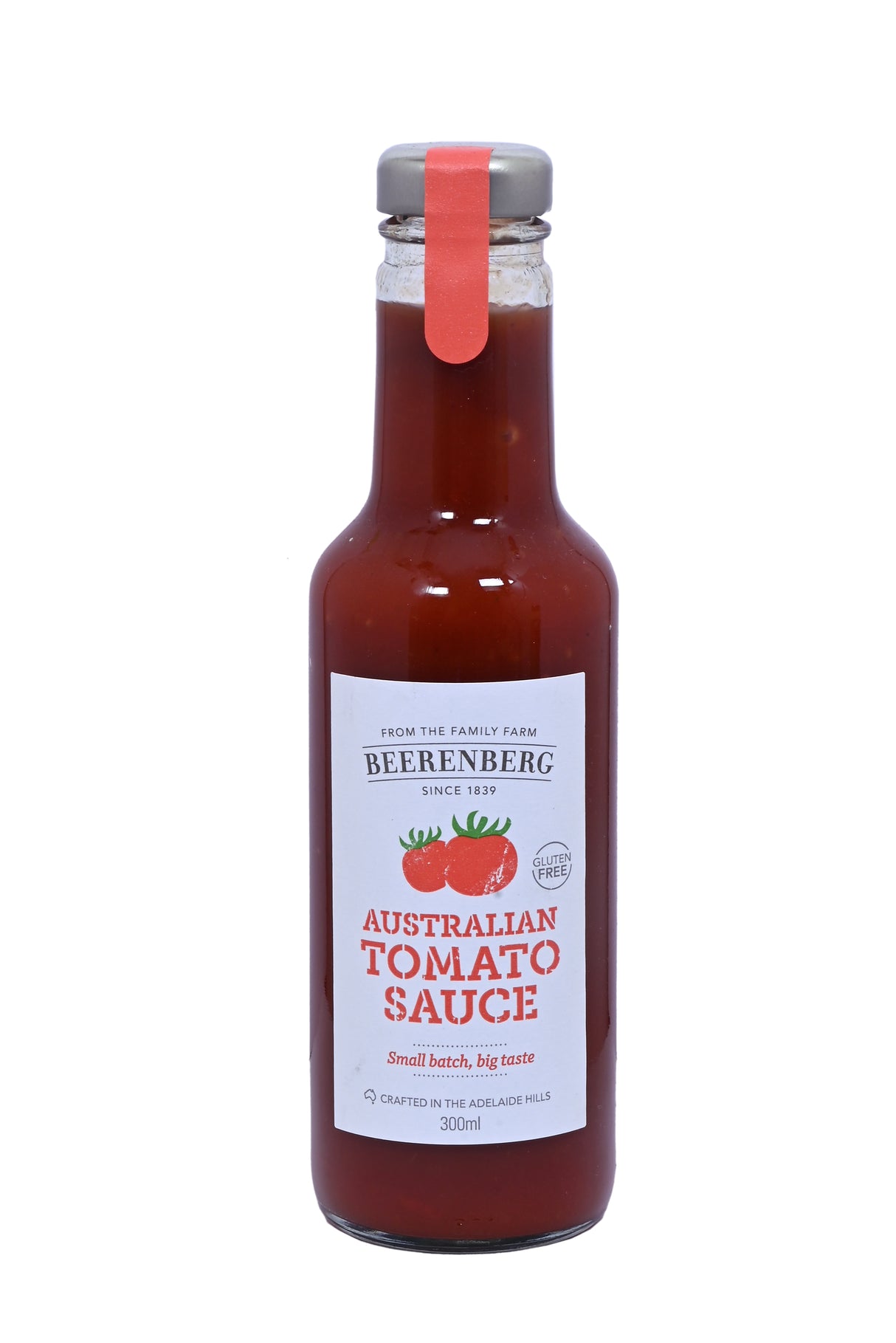 Beerenberg Australian Tomato Sauce, 300ml (Rich & Flavorful Tomato Condiment for Everyday Meals)