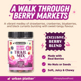 Urban Platter Berry Blend Trail Mix, 200g (Dried Berry Snack Mix with Cranberries, Blueberries & More | Sweet & Tangy Travel-Friendly Snack)