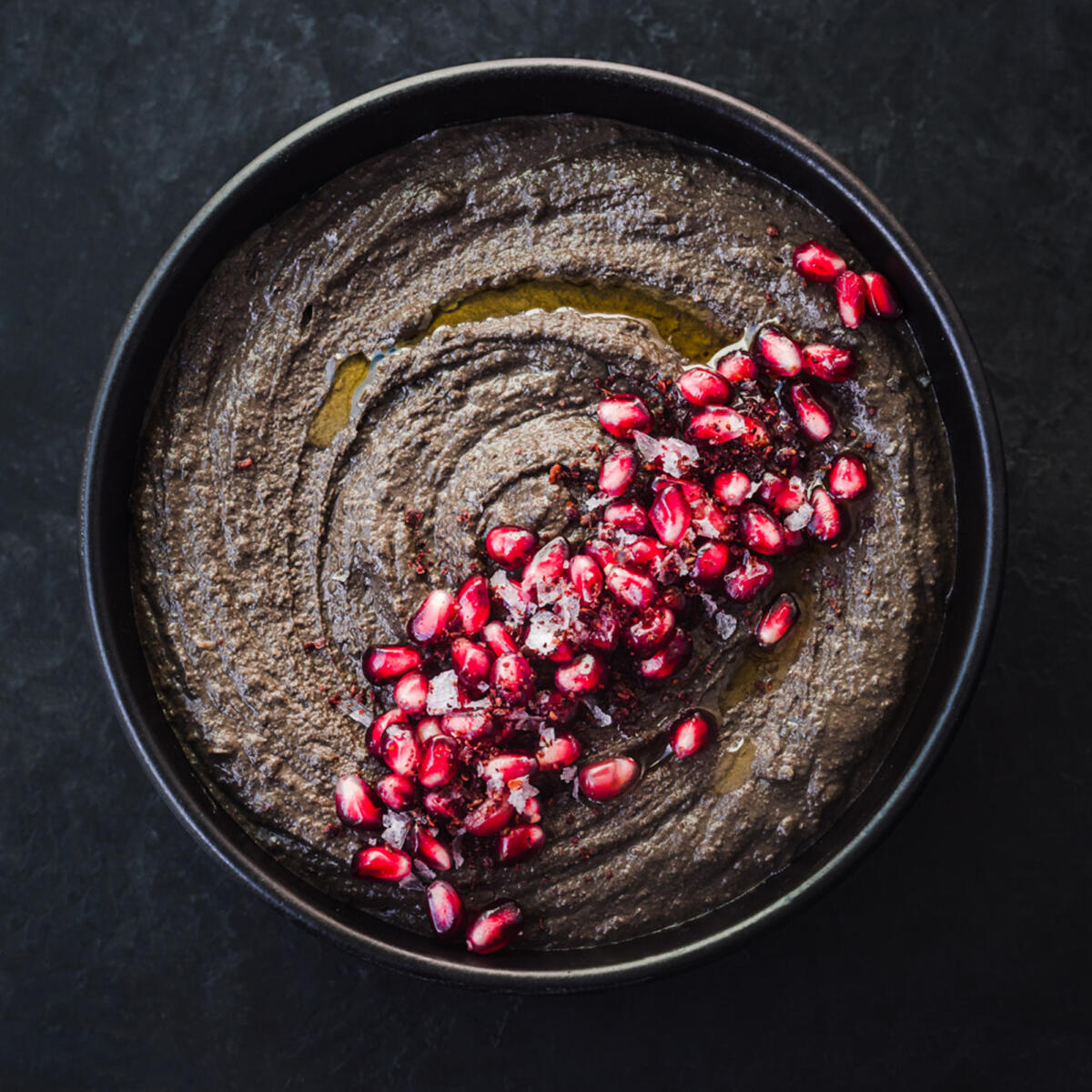 Urban Platter Black Tahini Paste, 500g (100% Pure Hulled Ground Black Sesame | Seed Butter | Pate de Sesame | Tahina | No added preservatives | Add to Baked Goods, Dips & Hummus, Salad Dressings, Desserts, Granola Bars, etc)