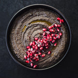 Urban Platter Black Tahini Paste, 500g (100% Pure Hulled Ground Black Sesame | Seed Butter | Pate de Sesame | Tahina | No added preservatives | Add to Baked Goods, Dips & Hummus, Salad Dressings, Desserts, Granola Bars, etc)