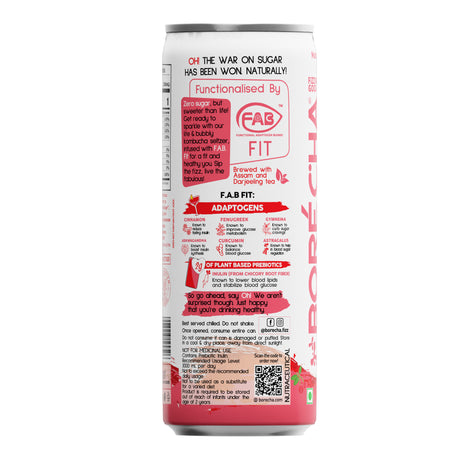 Oh! Cranberry Cosmo Zero Sugar Prebiotic Kombucha Seltzer, 250ml