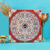 Urban Platter Eternal Harmony Hamper (Artisanal Chocolates and Gourmet Delicacies | Traditional Symmetrical Keepsake | Perfect for Luxury Gifting)