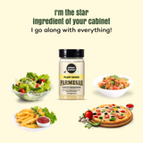 Urban Platter Parmesan Cheese Shaker Jar, 100g [Plant-Based, Cheesy Seasoning, Dairy-Free, Not Milk Cheese]