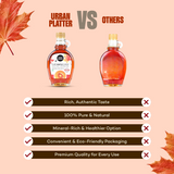 Urban Platter Pure Maple Syrup, 250 ML [Product of Canada, Grade A, Robust Taste]