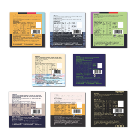 Carra Miniature Chocolate Bars, 120g - Gifting box of 8 combo bars (8x15gm)