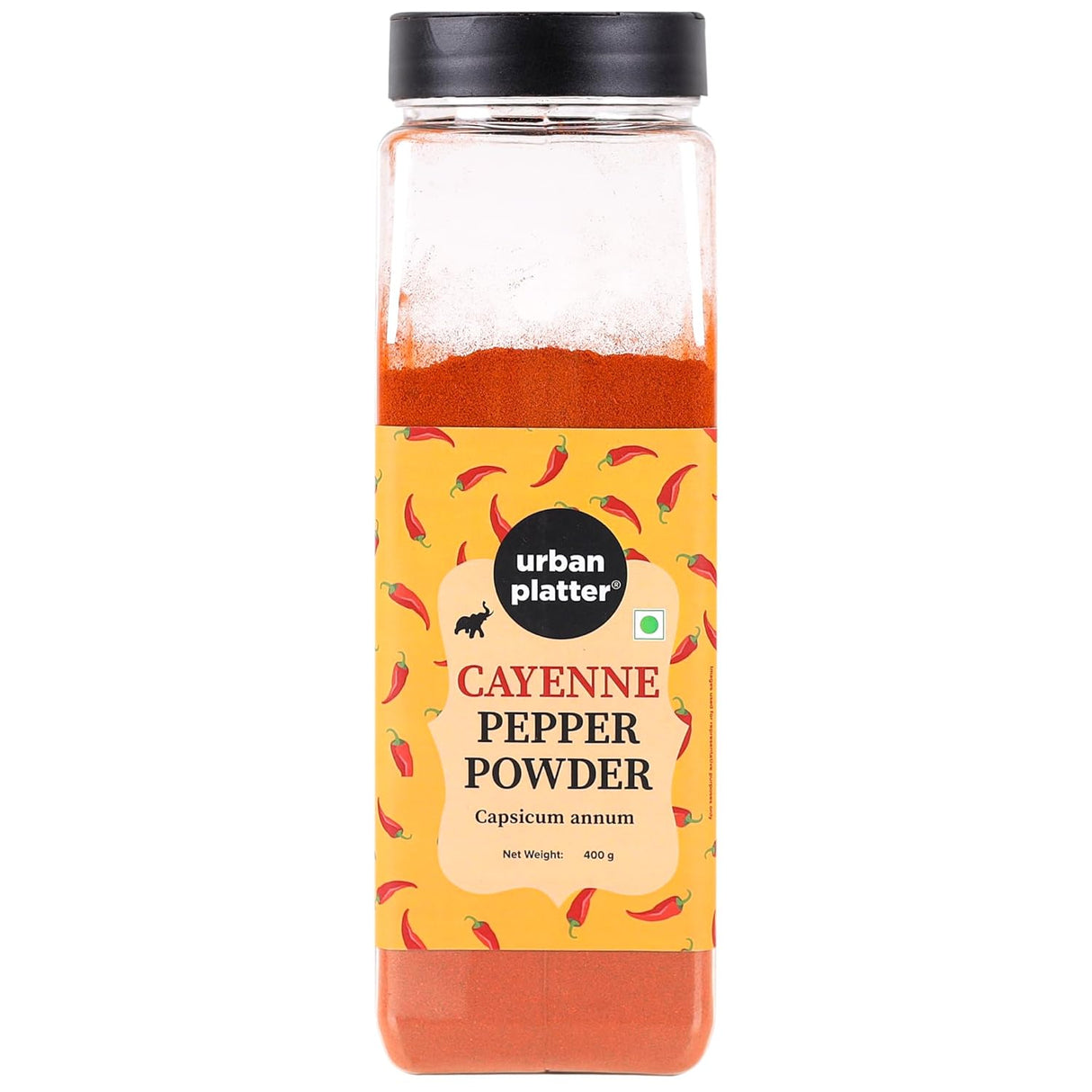 Urban Platter Cayenne Pepper Powder, 400g (Capsicum annuum Powder | Supports Heart Health | Aids Digestion)