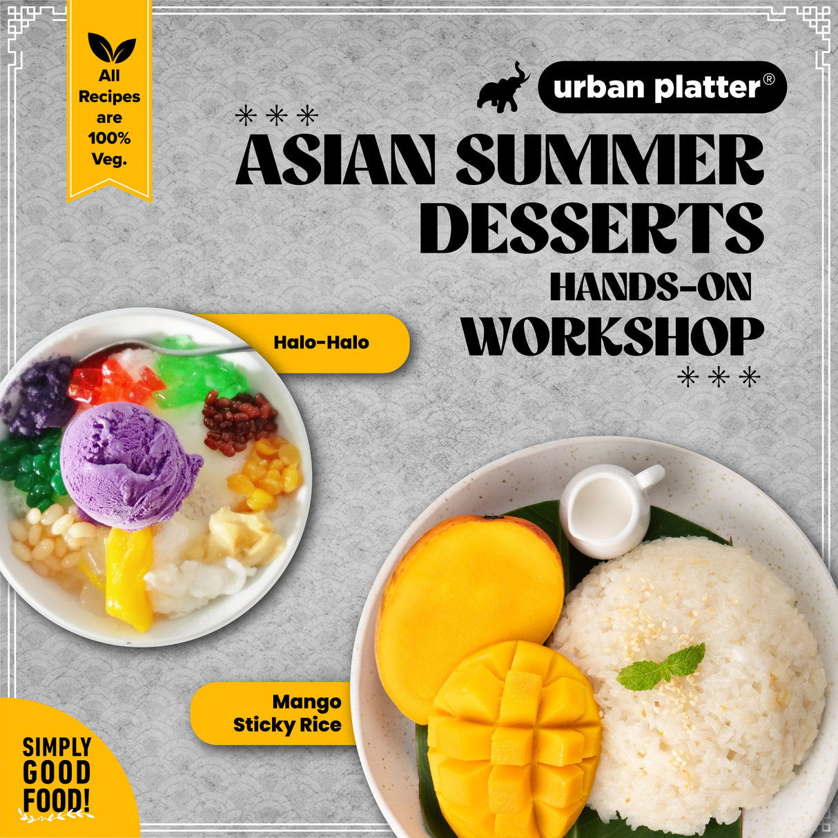 Asian Summer Desserts Hands-On Workshop