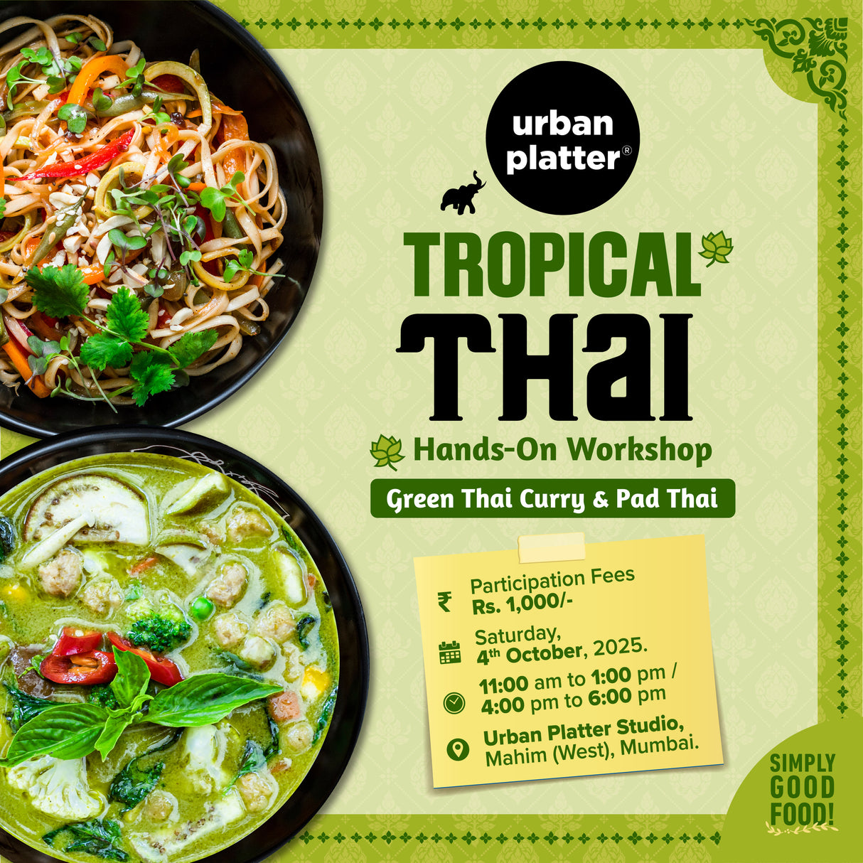 Tropical Thai Hands-On Workshop
