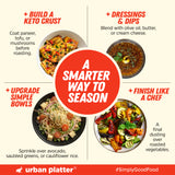 Urban Platter Keto-Friendly Cajun Seasoning, 100g (High-Protein, Crafted with Nutritional Yeast & Yeast Protein, Bold Louisiana-Style Spice Blend)