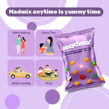 Madmix Quinoa Millet Puffs Chaat Corner, 50g