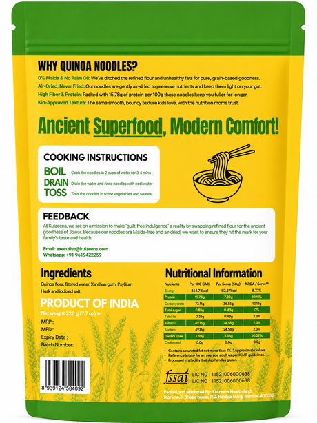 Quinoa Noodles, 220g (Complete Protein & Premium Superfood)