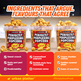 Urban Platter Perfectly Perplexing Popcorn - Cheeze Caramel, 150g (Tub of Caramel Popcorn with Umami Cheeze, Ready to eat snack)