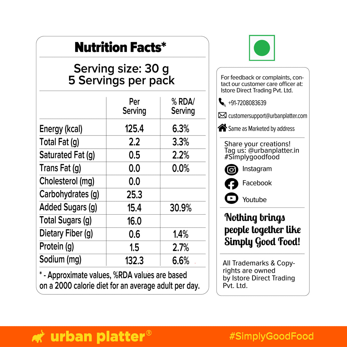 Urban Platter Perfectly Perplexing Popcorn - Cheeze Caramel, 150g (Tub of Caramel Popcorn with Umami Cheeze, Ready to eat snack)