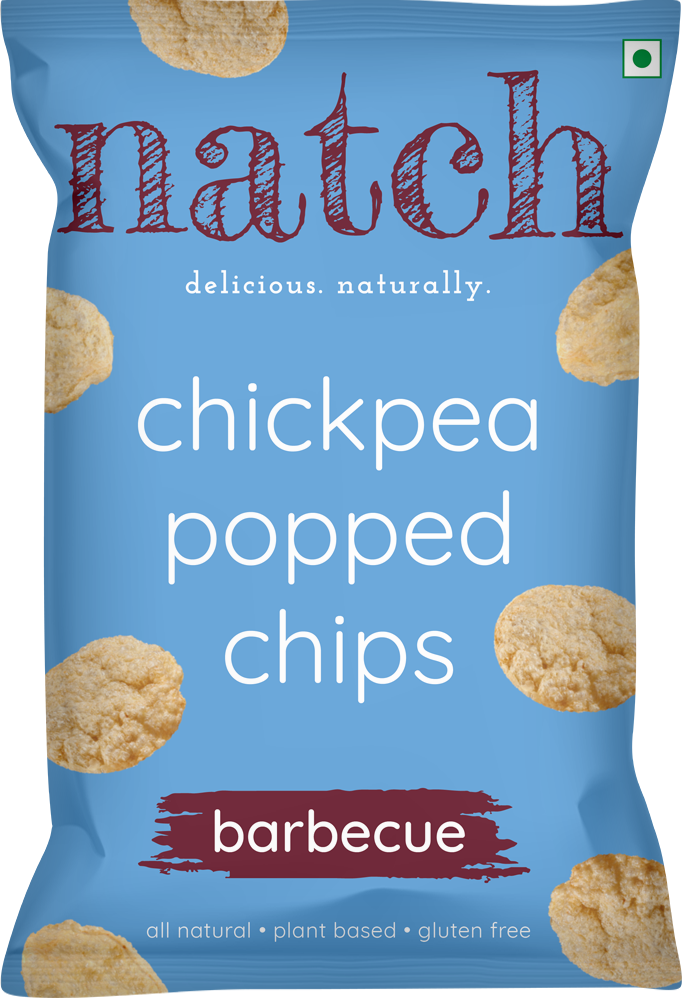 Natch Barbecue Popped Chips, 55g