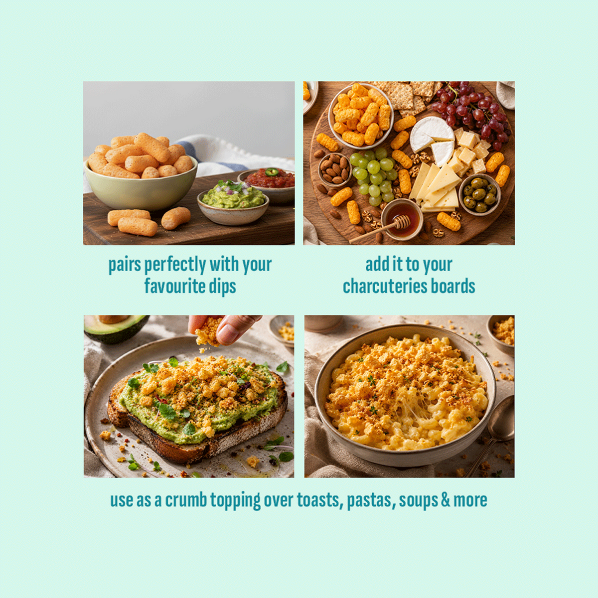 Assorted Chickpea Puffs Combo Pack, 60g x 3 (No Palm Oil, Not Fried, Tasty Snacks | Source Of Plant Based Protein And Fiber)