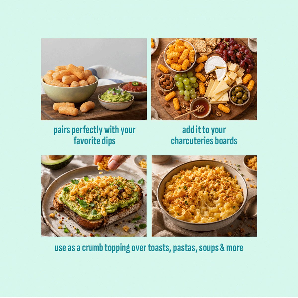 Barbecue Chickpea Puffs, 65g x 2 (No Palm Oil, Not Fried, Tasty Snacks | Source Of Plant Based Protein and Fiber)