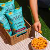 Barbecue Chickpea Puffs, 65g x 2 (No Palm Oil, Not Fried, Tasty Snacks | Source Of Plant Based Protein and Fiber)