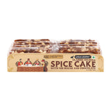 Urban Platter Classic Belgian Tea Cake With Nib Sugar and Chocolate, 240g / 12 Individual Slices of 20g each [Plant Based, Tea Cake, Made with Original Belgian Chocolate, Gourmet Snack, Wonderful Blend of Spices, Eggless]