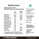 Coconut Oil, 1L (Cold Pressed Unrefined Oil for Baking & Cooking. Cholesterol & Trans-fat Free)