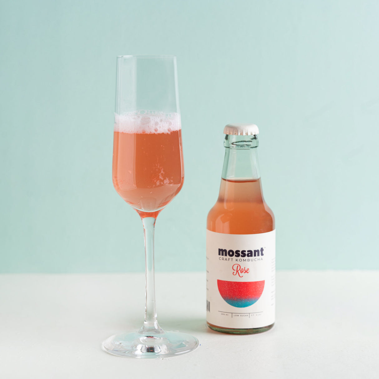 Mossant Rose Kombucha, 200ml