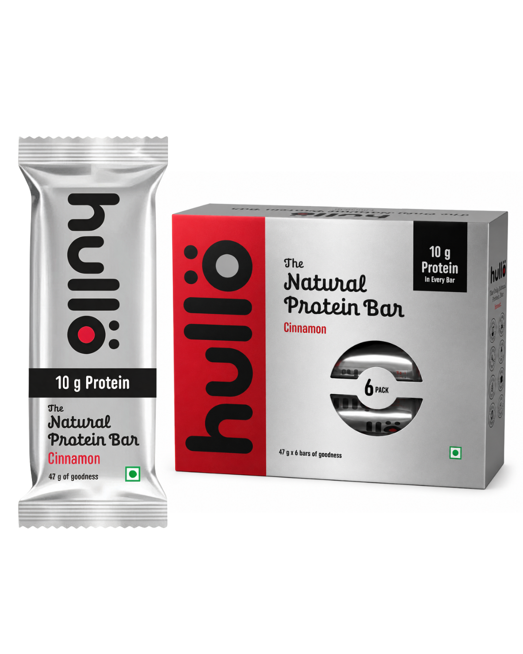 The Natural Protein Bar Cinnamon (6x47g)