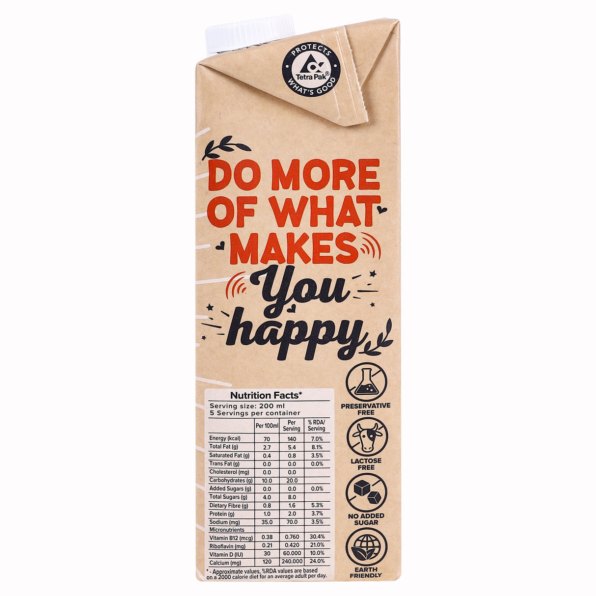 Urban Platter OatWOW Classic Oat Beverage, 1L [Plant-based /Milk Alternative]