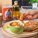 Urban Platter Soya Chaap in Brine, 800g (Pack of 2)(Canned | Chunks on Stick | Drained Weight - 500g, Rich in Plant Protein| Soy Chap)