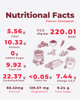 The Natural Protein Bar Cinnamon (6x47g)