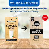Urban Platter Almond Milk, 1L [Pack of 2, Unsweetened, Dairy-free, Plant-based]