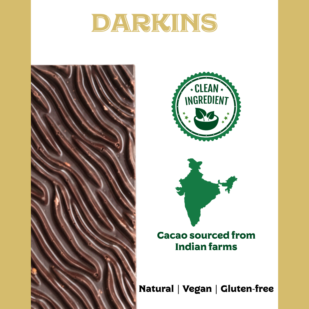 Fruit & Nuts Vegan Milk Chocolate Bar, 50g (Dairy-Free Plant-Based Chocolate with Roasted Nuts & Raisins | Made with Ethically Sourced Indian Cacao)