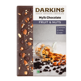 Fruit & Nuts Vegan Milk Chocolate Bar, 50g (Dairy-Free Plant-Based Chocolate with Roasted Nuts & Raisins | Made with Ethically Sourced Indian Cacao)