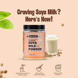 Urban Platter Soya Milk Powder, 150g / 5.3oz  [Plant-Based / Milk Alternative, Non-GMO & 49% Protein]