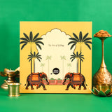 Urban Platter Regal Splendor Hamper (Royal Heritage Keepsake | Roasted Nuts & Sweet Treats | Traditional and Modern Festive Gifts | Perfect for Gifting)