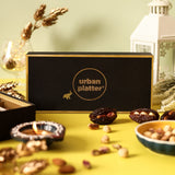 Urban Platter Stuffed Dates, 9 pc: Nutty Delights (Medjoul Dates Stuffed with Almonds, Pistachios and Hazelnuts)