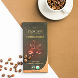 Pascati, Espresso Arabica, Soft Centered, USDA Organic Chocolate, 75g (Pack of 2)