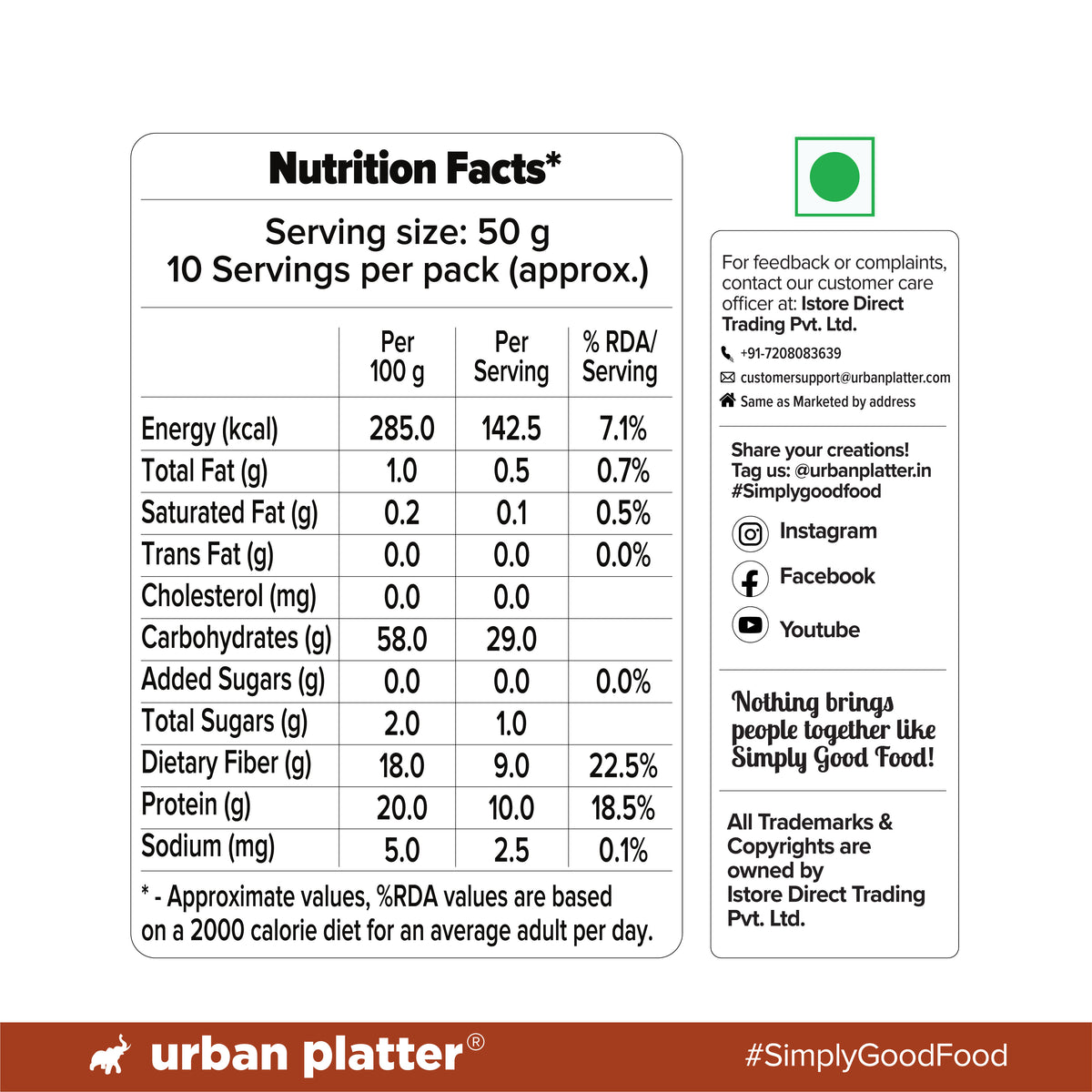 Field Beans, 500g (Val Dal / Sem Phali | 20g Protein | 18g Fiber | Nourishing whole beans for Gravies, Curries, Bowls, & Salads)